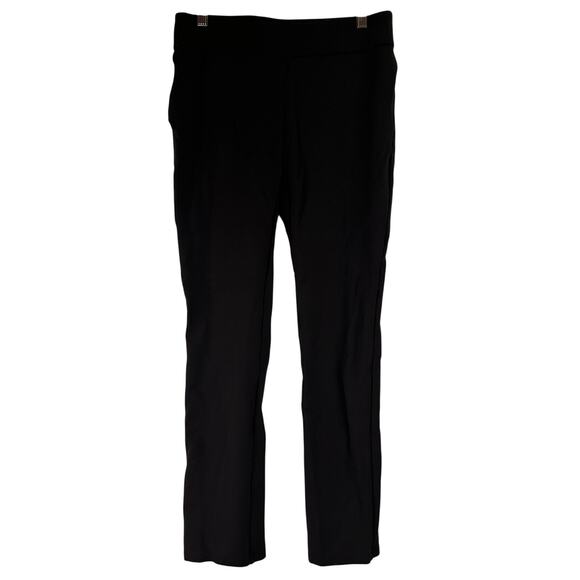 Soft Surroundings Black Pull On Perfect Ponte Straight Leg Pants Size XS - Picture 1 of 7